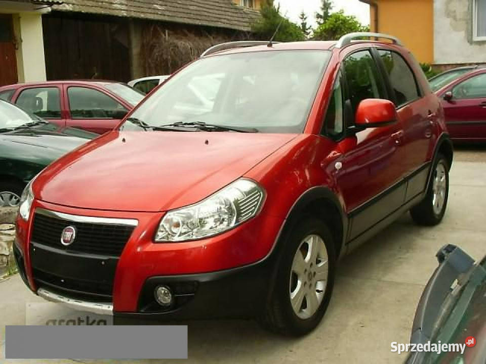 Fiat Sedici 48 4X4 BEZWYPADKOWY Polski salon napęd 4x4 Samochody osobowe Skawina sprzedam