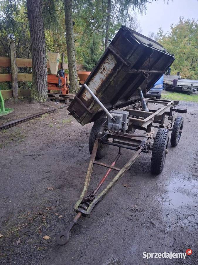 Przyczepka Multicar wywrotka hydrauliczna lubuskie