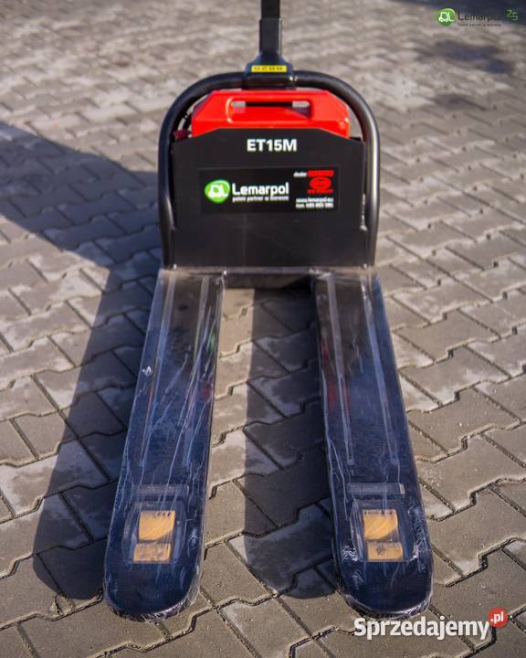 WÓZEK PALETOWY ET15M elektryczny