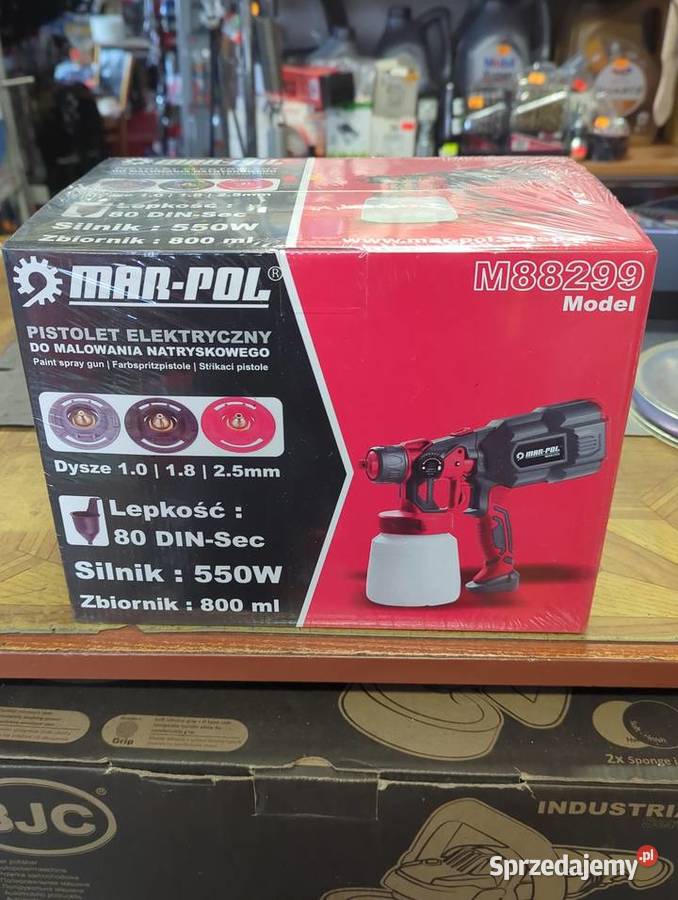 Pistolet elektryczny do malowania natryskowego Pistolety lakiernicze Łopuszno