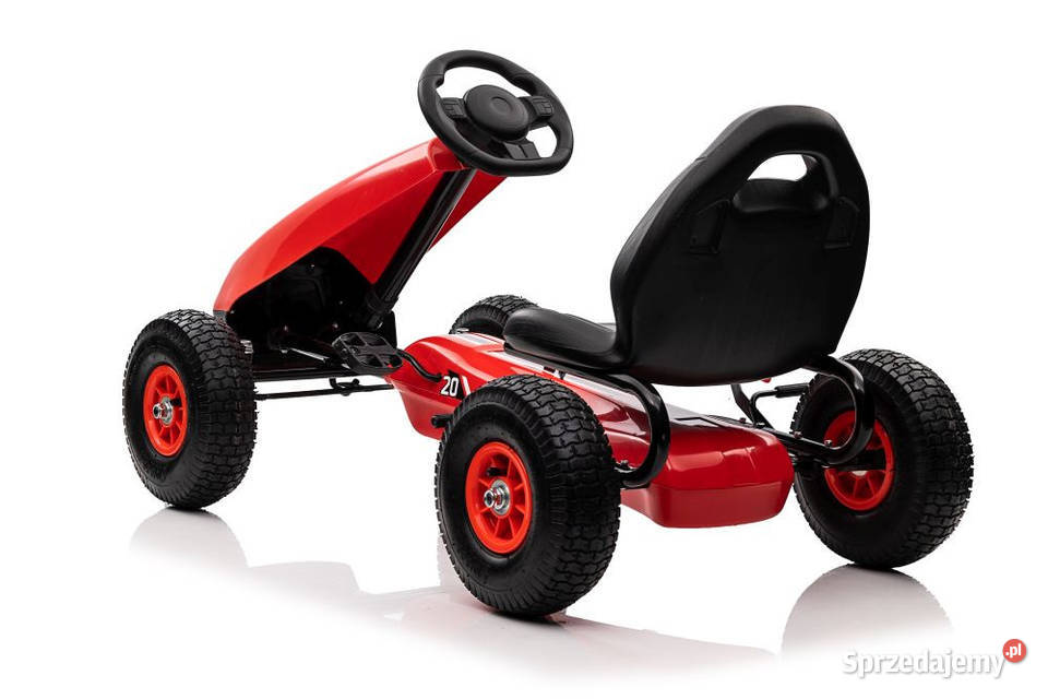 pojazd GOKART NA PEDAŁY pompowane koła auto śląskie Myszków