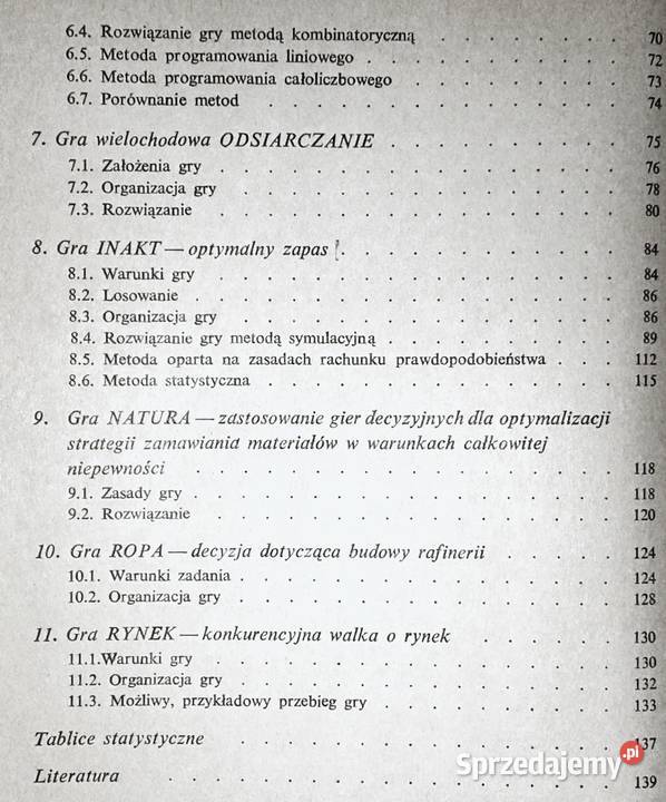 Ekonomiczne gry decyzyjne Mieczysław Lesz