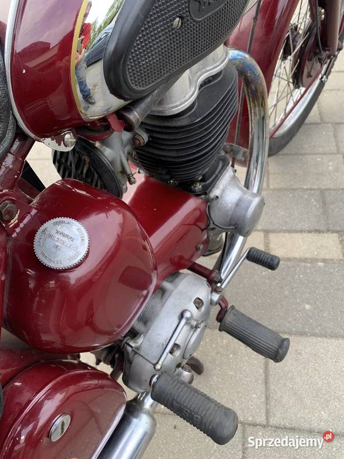 BSA C11G de Luxe 1954r w świetnym stanie Osiecznica
