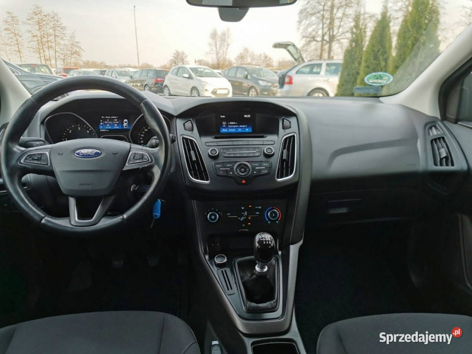 Ford Focus 16 TDCI SALON FV 23 1Właściciel srebrny Strzegom