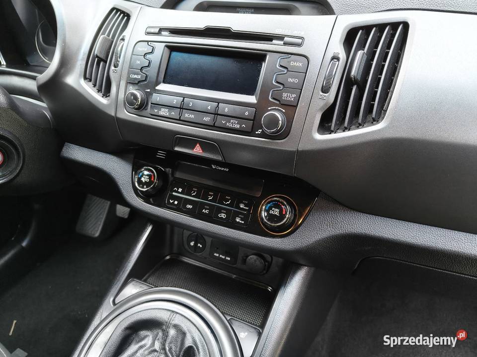 Mały przebieg Bezwypadkowy Super Wersja Opłacony kurtyny powietrzne Sportage Kraków