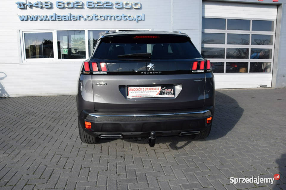 Peugeot 3008 12i Turbo GTLine 100 bezwypadkowy Hrubieszów