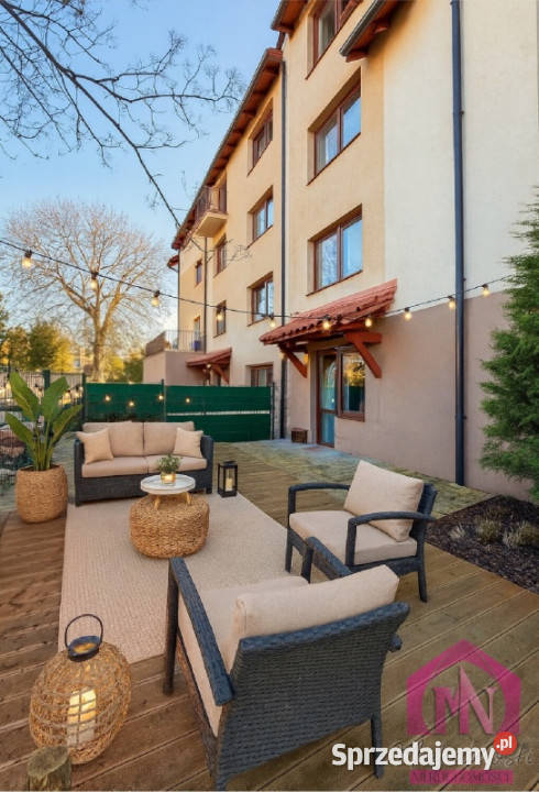 Wysoki parter z tarasem 2 pokoje Białe Sady internet dolnośląskie