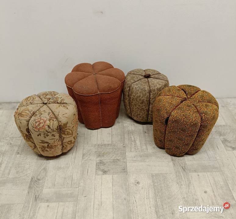 pufa art deco vintage modernizm Halabala Pufy i podnóżki Radomsko