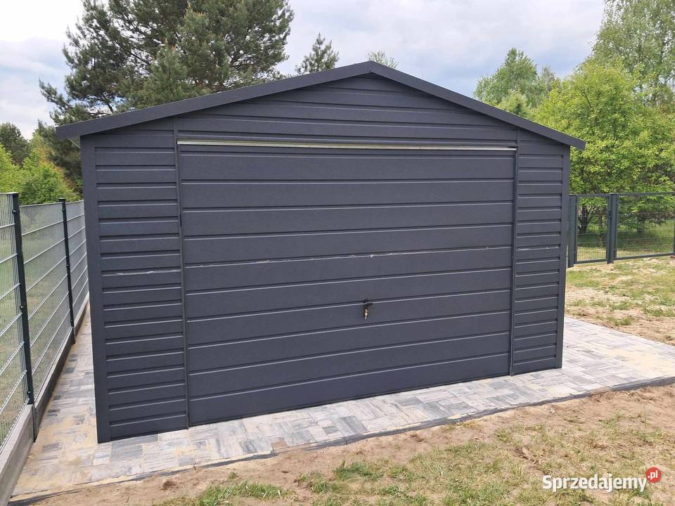 Garaż blaszany 4x6 Wzmocniony PROFILAMI Rzeszów
