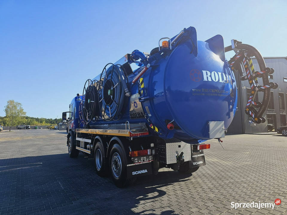 Scania WUKO ROLBA DO CZYSZCZENIA KANAŁÓW KOMBI Daleszyce
