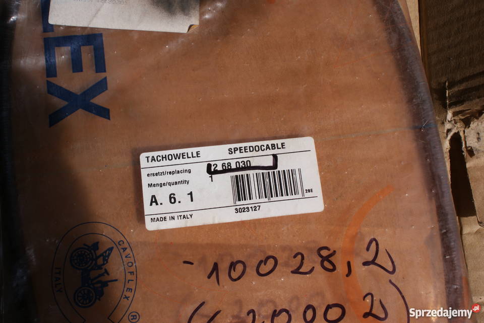 Linka prędkościomierza 835mm OPEL CORSA A CORSA mazowieckie Białobrzegi