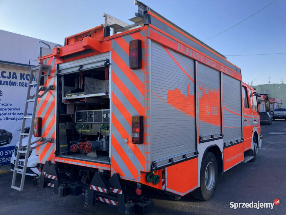 Mercedes Atego Atego15280 Straż Pożarna Gaśnicza światła przeciwmgłowe
