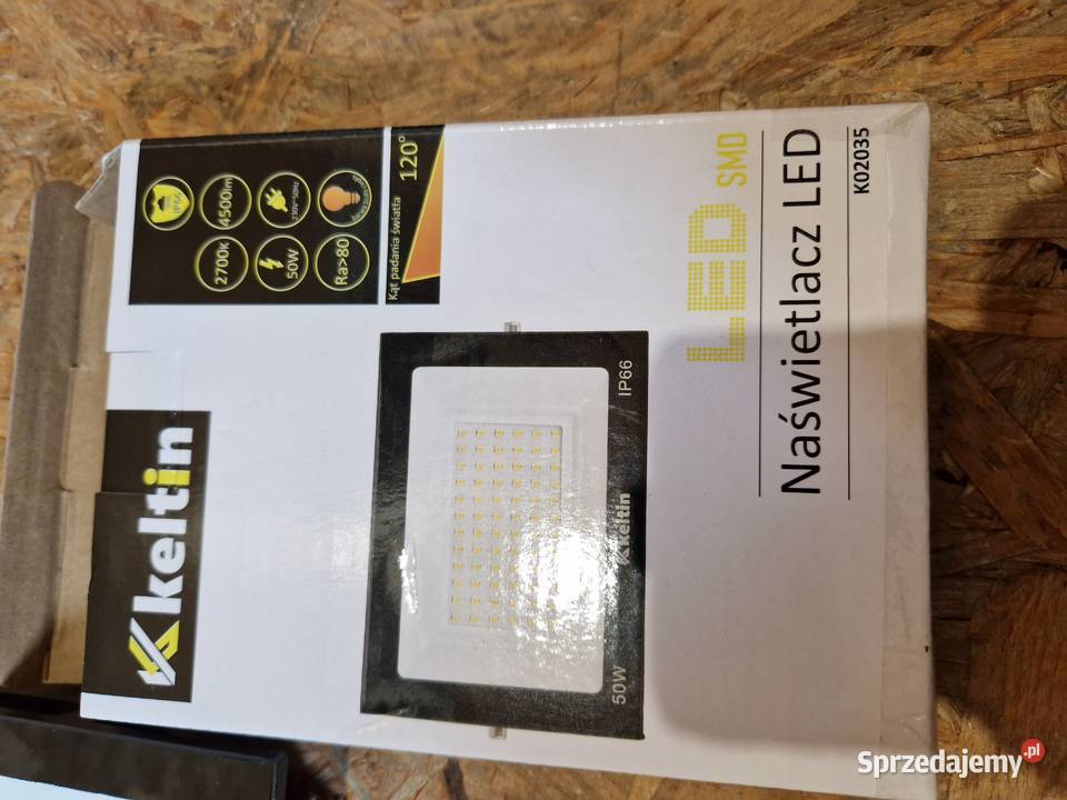 Naświetlacz LED 50W barwa biała ciepła 2700K Głogowa