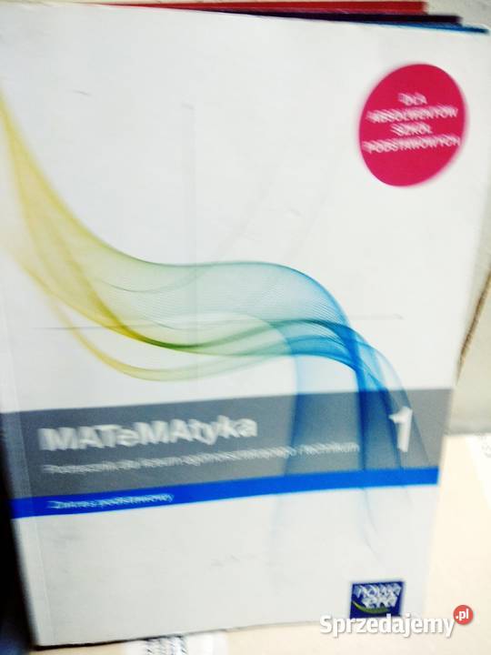 Podręcznik podstawowy matematyka 1 używane Warszawa