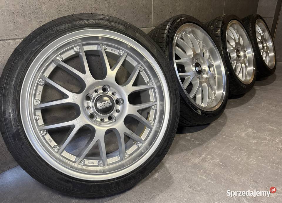 18 Mercedes Audi VW z rantem 5x112 ET45 8J felgi Lubasz