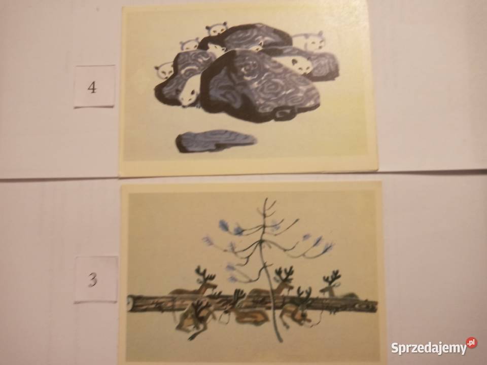 POCZTÓWKI USSR SERIA MALARSTWOZESTAW 45 A zachodniopomorskie Szczecinek