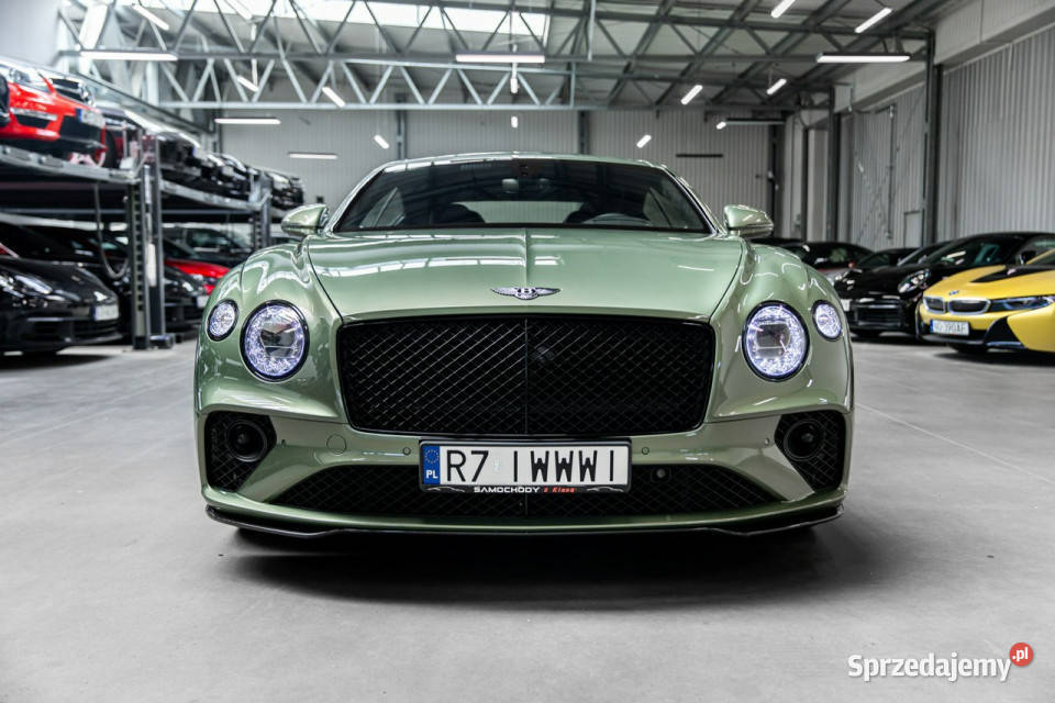 Bentley Continental GT Alpine Green Gwarancja do małopolskie
