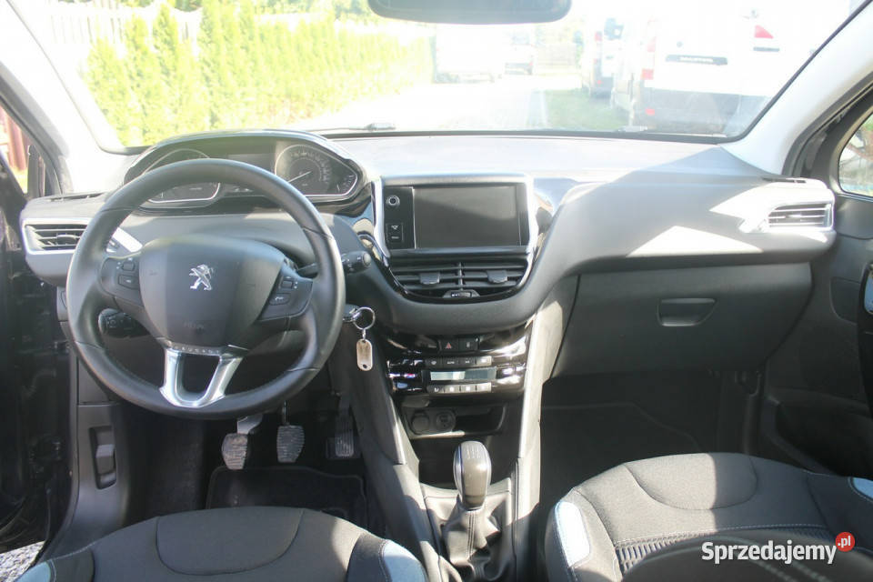 Peugeot 208 I 20122019 niebieski Peugeot wielkopolskie Ostrów Wielkopolski