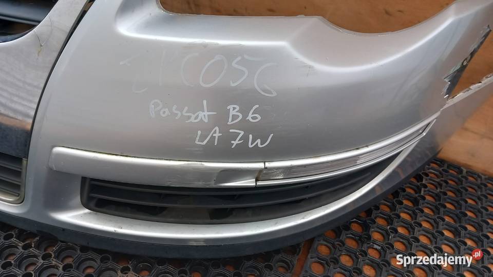 VW PASSAT B6 ZDERZAK PRZÓD LA7W Pasy przednie i tylne Zbierkowo sprzedam