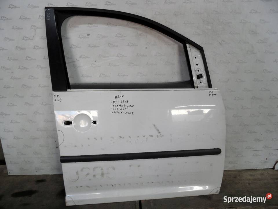VOLKSWAGEN CADDY III LIFT 12r drzwi prawy przód osobowe Kielce sprzedam
