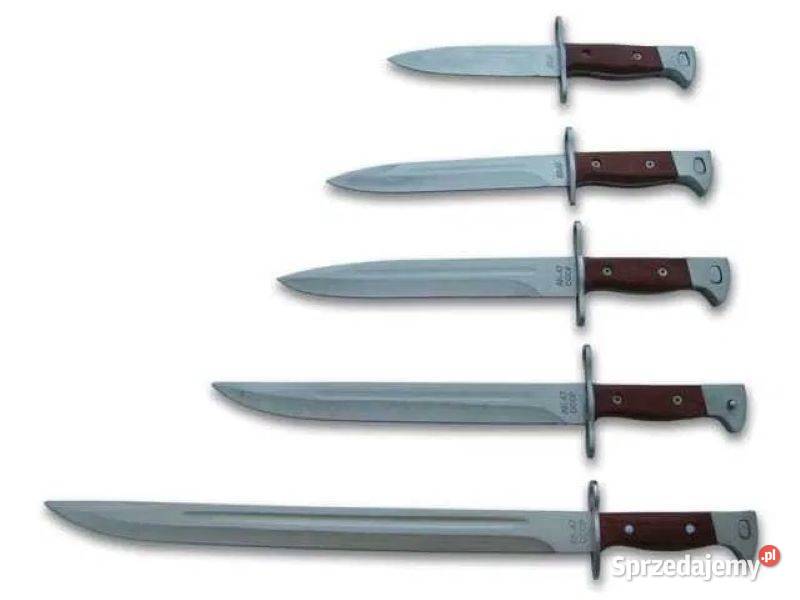 Mega Zestaw 5 bagnetów noży AK47 CCCP lubelskie Łuków