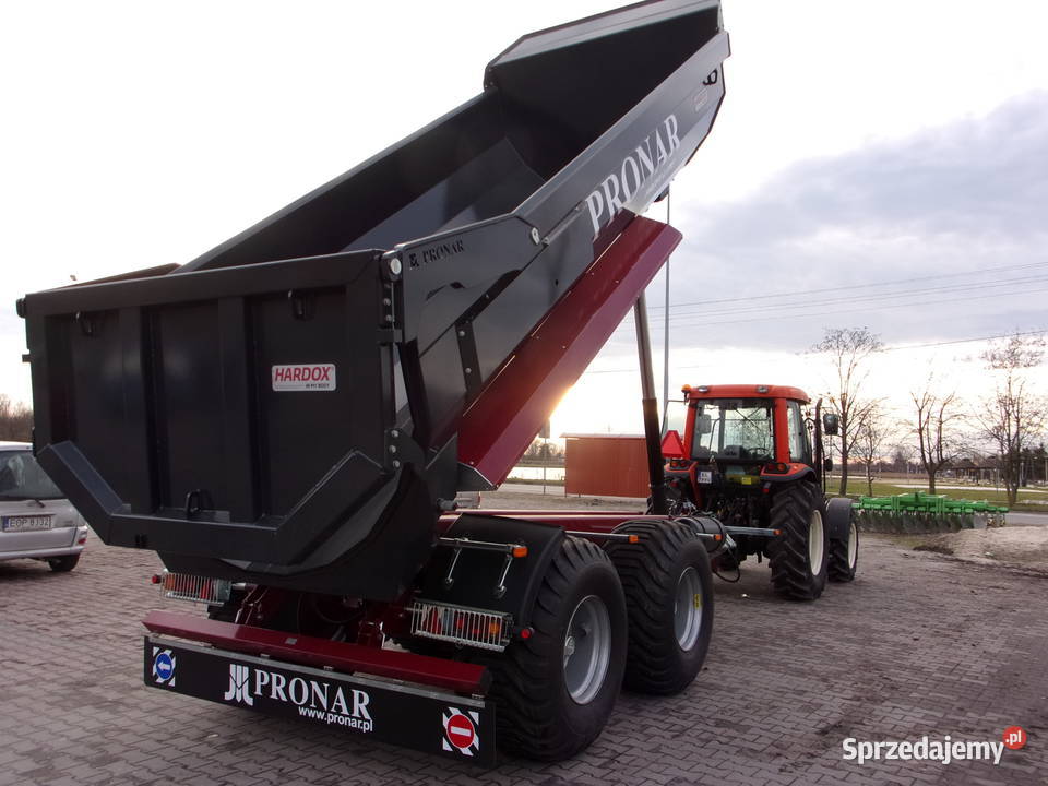 Nowa Przyczepa budowlana ciężaroworolnicza nieuszkodzony