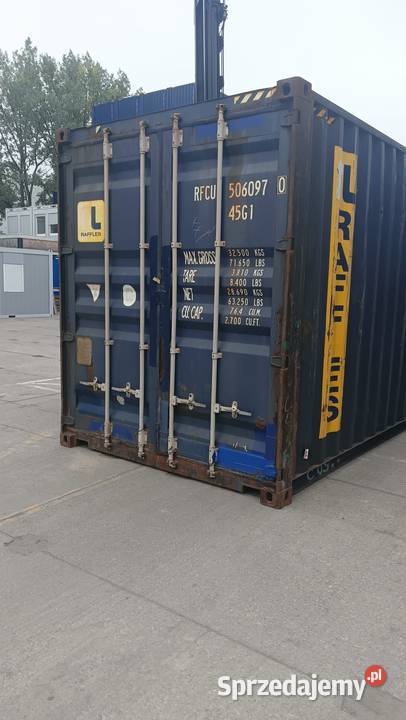Kontener morski 12 metrowy 40 HC Pewny Kontener