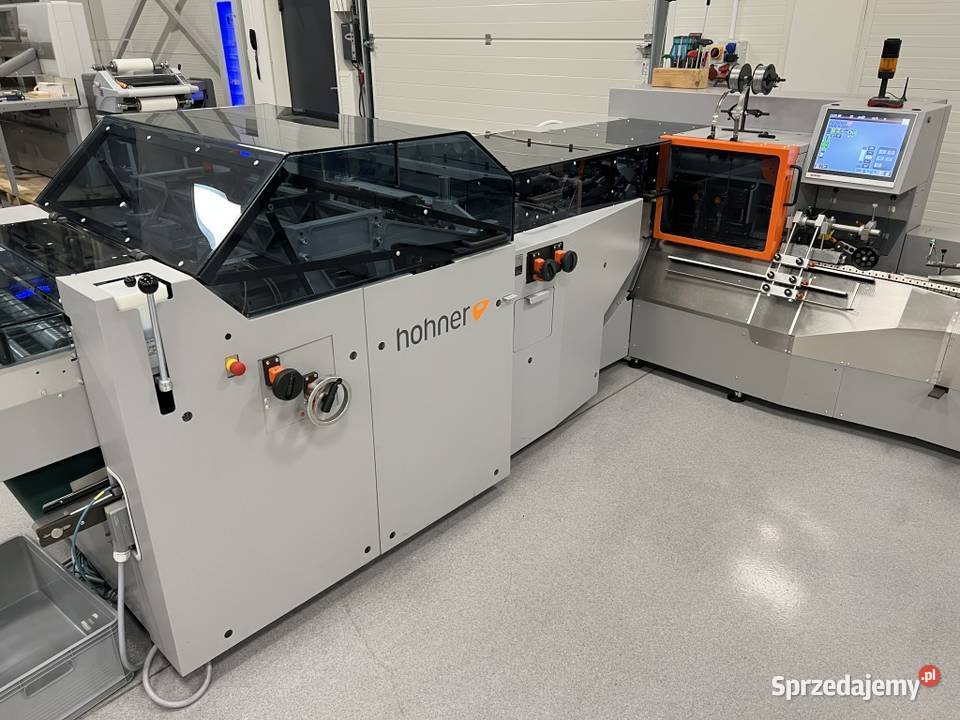 Linia do broszur z druku cyfrowego Hohner HSB Produkcja Radom