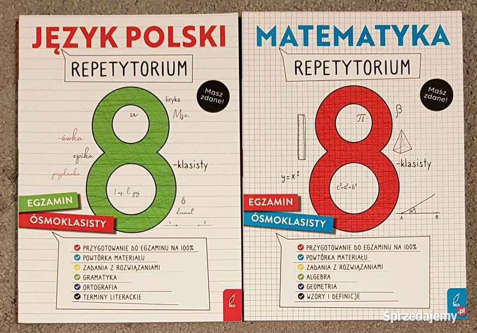 Egzamin ósmoklasisty Język polski Matematyka Ząbki