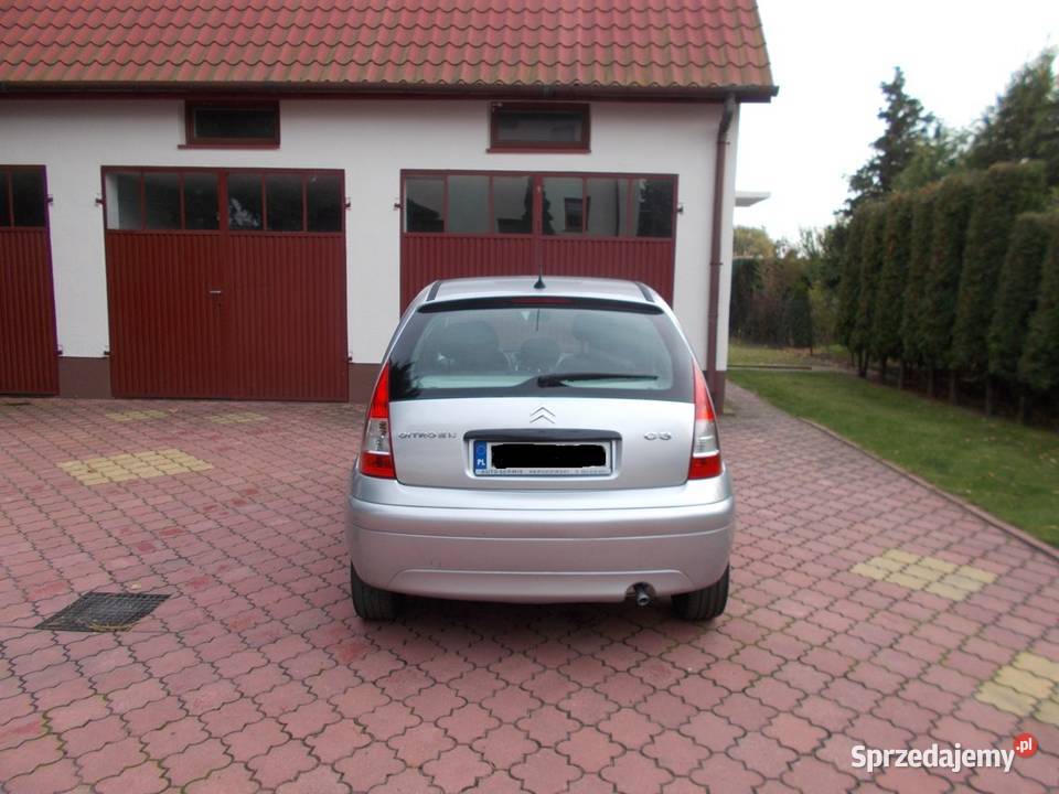 CITROEN C3 11 benzyna 2009 r 5 drzwi garażowany Uniejów