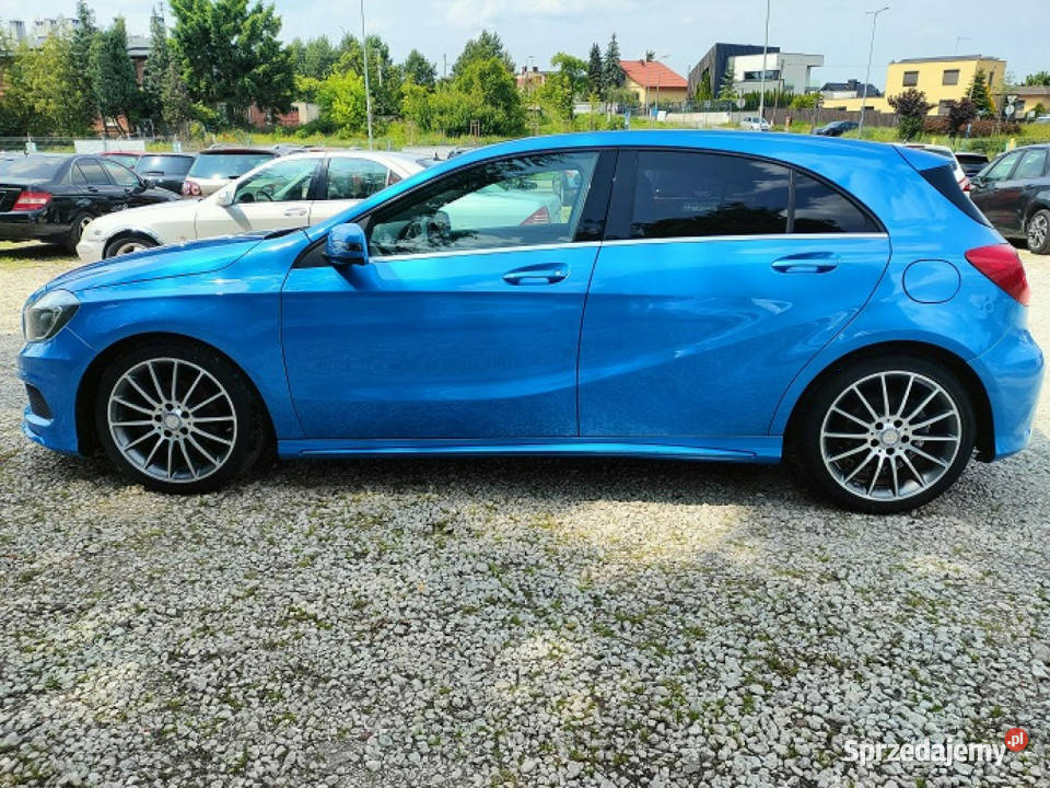 Mercedes A 180 AMG sport line Super wyposażenie niebieski Bydgoszcz sprzedam