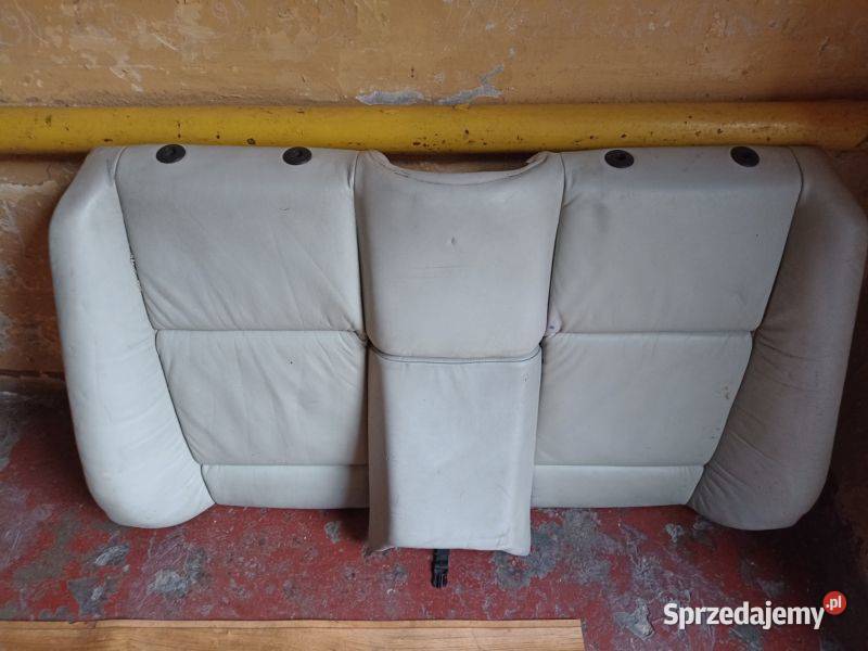 BMW E36 CABRIO KANAPA TYLNA SKÓRA NA ZAGŁÓWKI Chorzów sprzedam