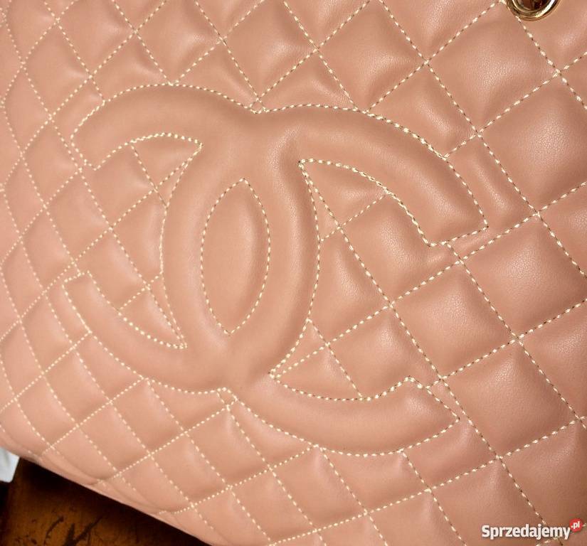 CHANEL TOREBKA CC ŁAŃCUSZKI PIKOWANA CHANELKA Bydgoszcz