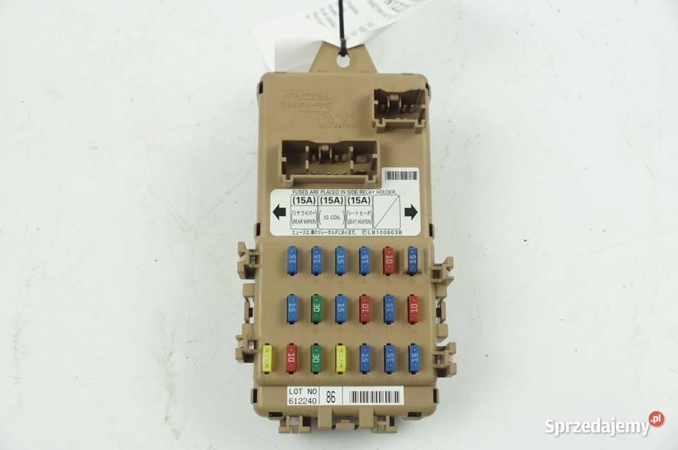 LB100603B FORESTER SKRZYNKA BEZPIECZNIKÓW kujawsko-pomorskie