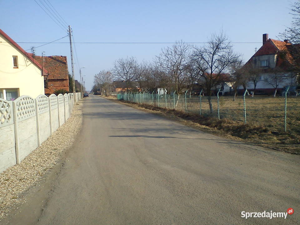 Pisarzowice działka budowlana o pow 1274 m2 dolnośląskie sprzedam