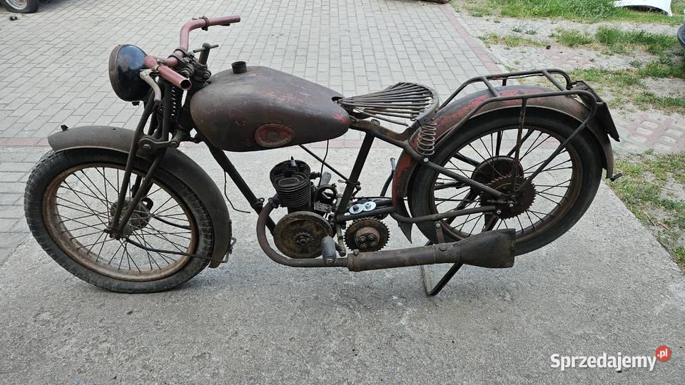 Motobecane e250 1930r Pruszków