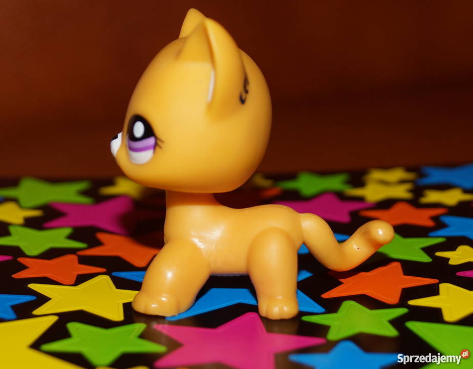 LPS shorthair 2433 Littlest Pet Shop żółty kot