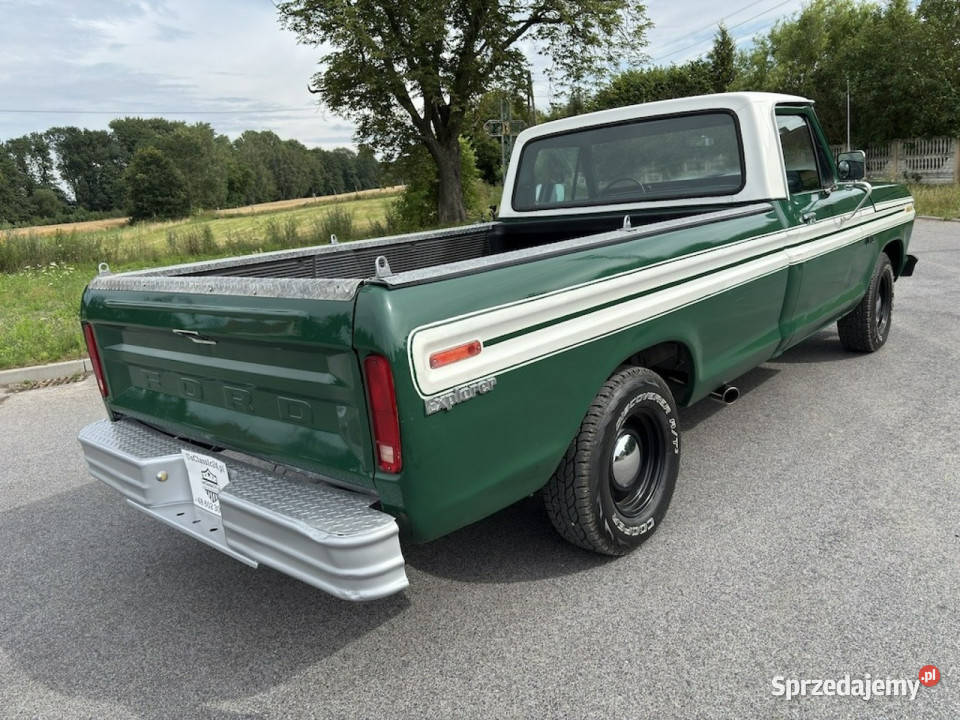 Ford F100 FORD F100 CUSTOM 1976 302 V8 50 Sulechów