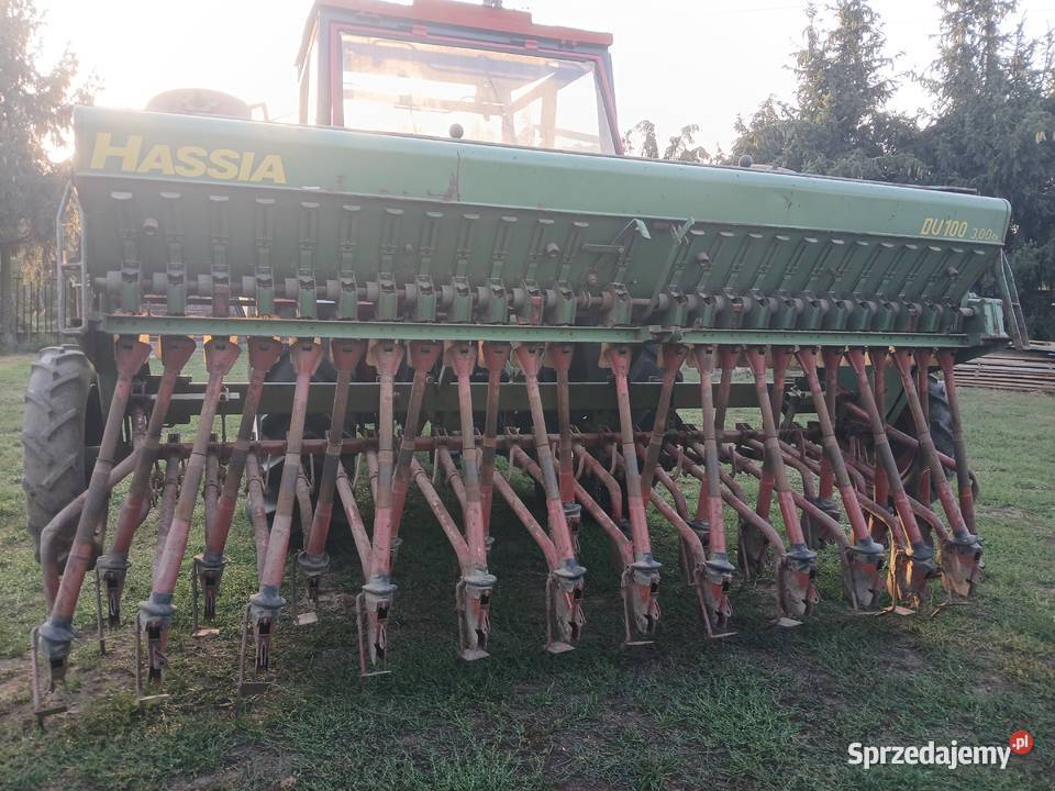 Sprzedam siewnik hassia 3m nieuszkodzony Łomża sprzedam