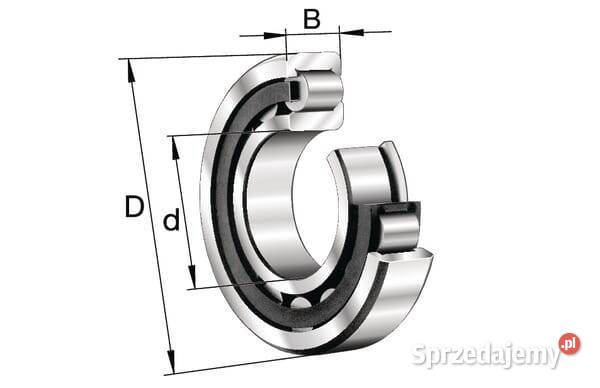 Łożysko walcowe 25x52x15 mm INAFAG NJ205ETVP2 sprzedam