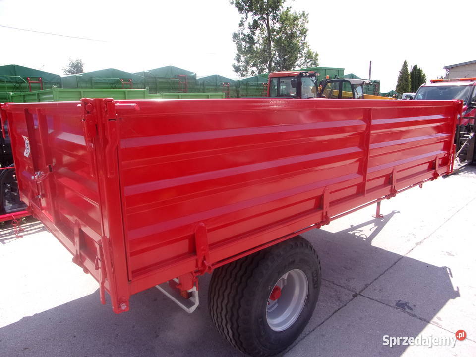 Przyczepa jednoosiowa 45 tony JOLMET wywrotka Metal-Fach łódzkie Opoczno sprzedam
