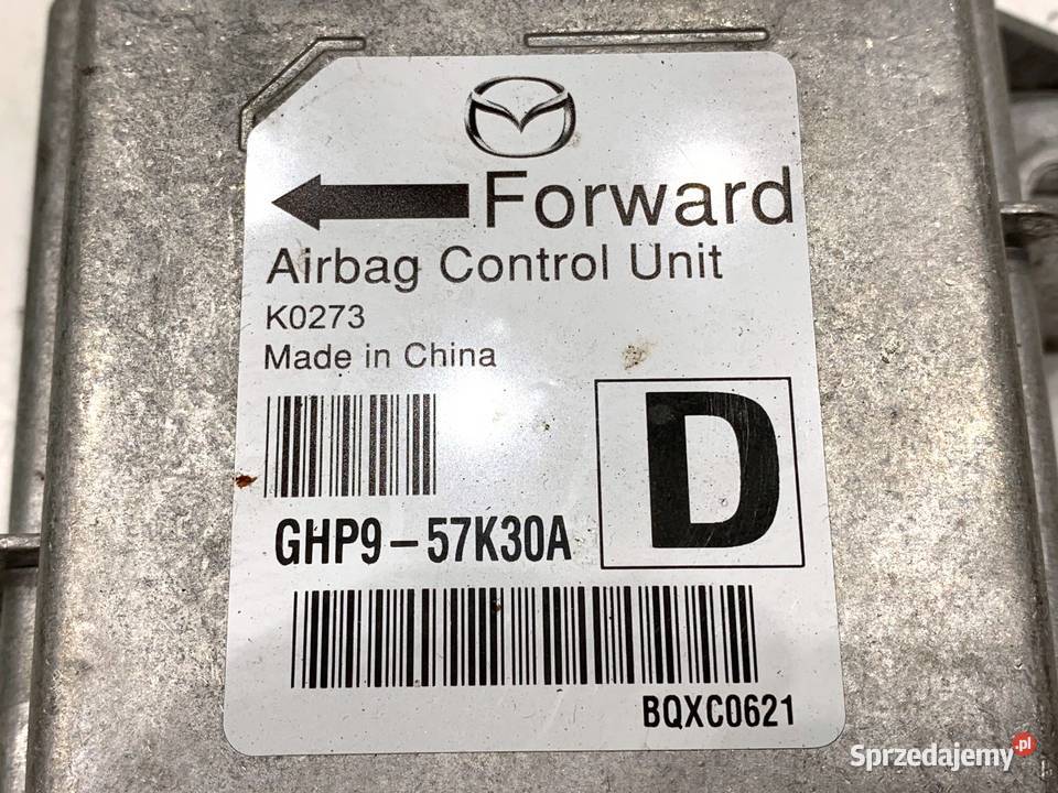 SENSOR AIRBAG MAZDA 6 GJ GHP957K30A CZUJNIK podkarpackie