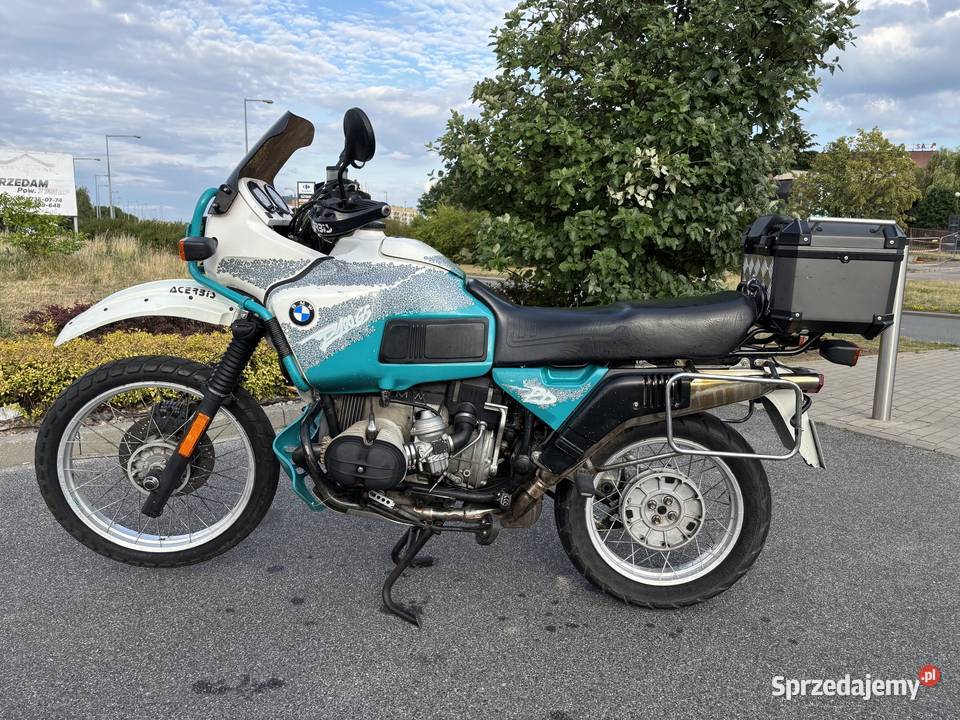 BMW R100GS PD Paris Dakar zarejestrowany Gorzów 1000cm3 Motocykle, skutery, quady Gorzów Wielkopolski sprzedam