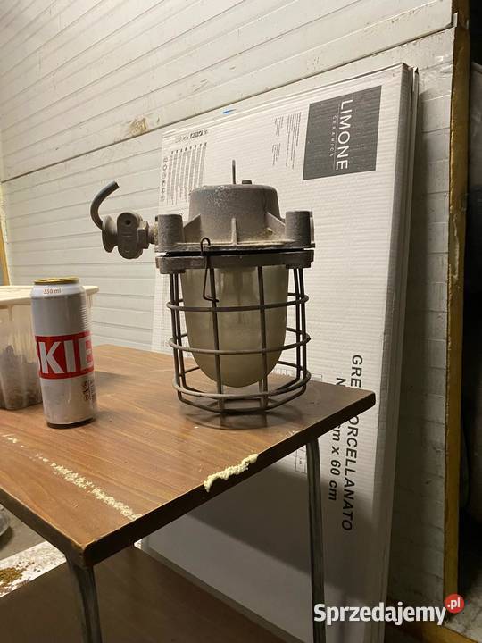 Oryginalne Stare Lampy Przemysłowe Myślenice