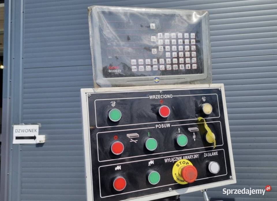 Frezarka uniwersalna kolumnowa UWF 120 cormak