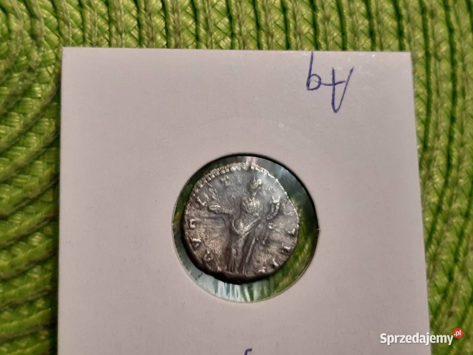 moneta srebrna denar Cesarstwa Rzymskiego cesarz