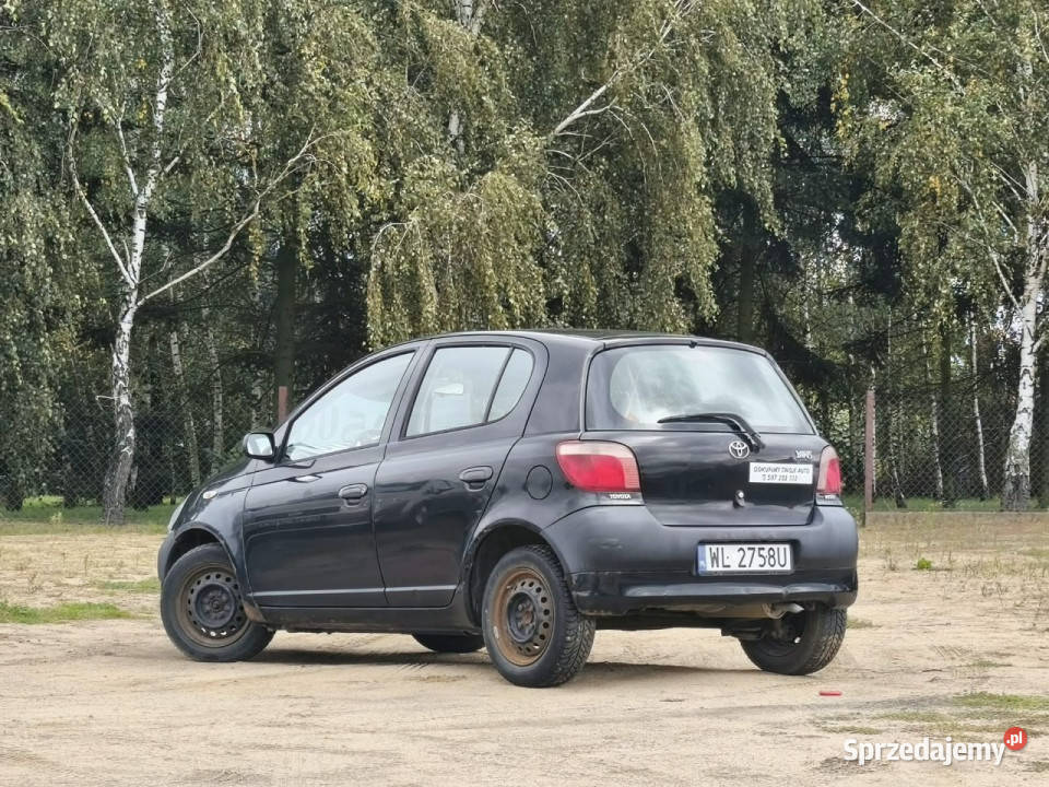 Toyota Yaris 2002r 10 Benzyna Wspomaganie Tanio Warszawa sprzedam