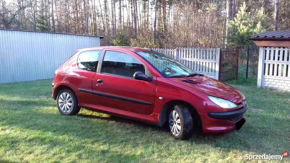 Sprzedam Peugeot 206 kol bordowy 2002 r benlpg Myślachowice