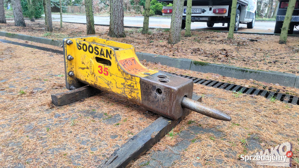 Młot hydrauliczny Soosan SQ35 230 do koparki Ostrowiec Świętokrzyski sprzedam