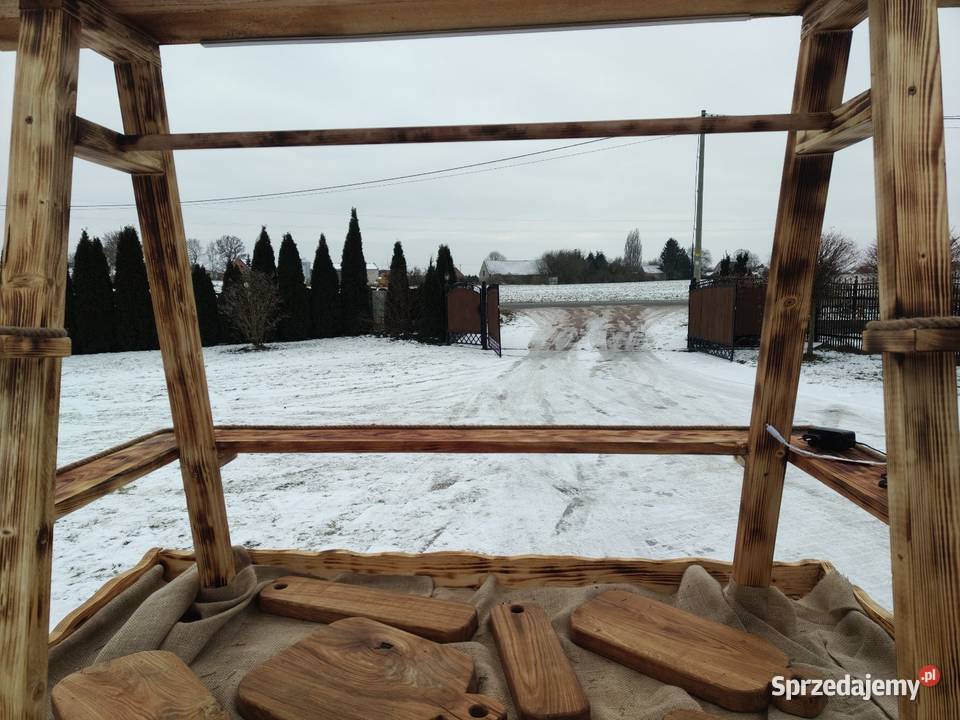 Stół wiejski na imprezę Śluby, wesela, przyjęcia Samołęż